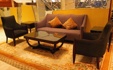 Couch in the room, modern living roomのeditorial素材