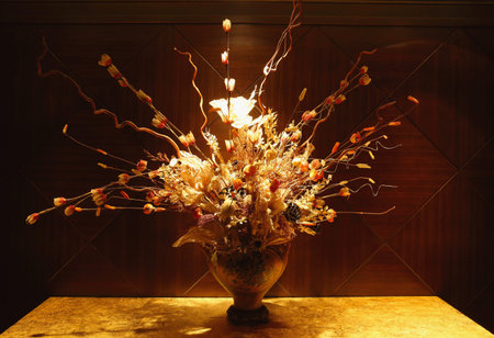 dried flowersの写真素材