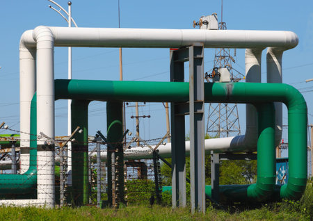 oil and gas processing plant