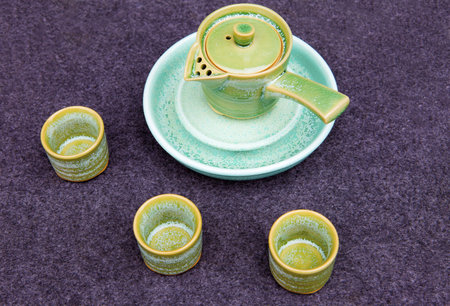 Tea setの写真素材