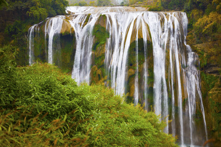beautiful waterfall 