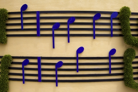 Music notes.の写真素材