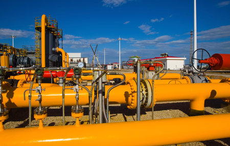 oil and gas processing plant