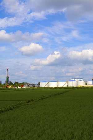 Oil tankの写真素材
