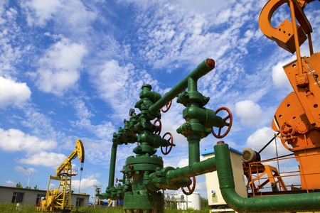 production wellheadの写真素材