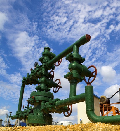 production wellheadの写真素材