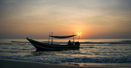 fishermen make a livingの写真素材