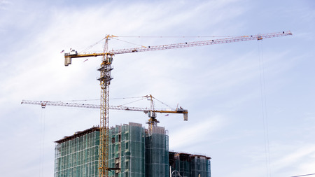 TOWER CRANEの写真素材