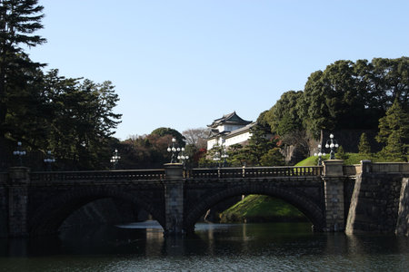 Tokyo imperial palaceのeditorial素材