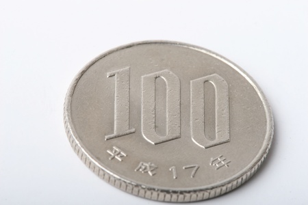 a japanese coinの写真素材