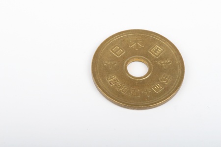 Japanese coinの写真素材