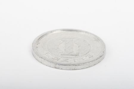 Japanese coinの写真素材
