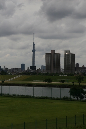 sky tree in Tokyo Japanのeditorial素材