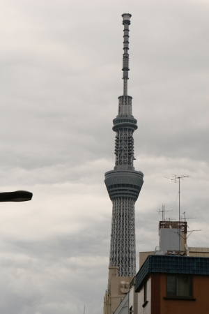 sky tree in Tokyo Japanのeditorial素材