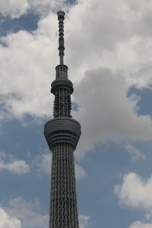 sky tree in Tokyo Japanのeditorial素材