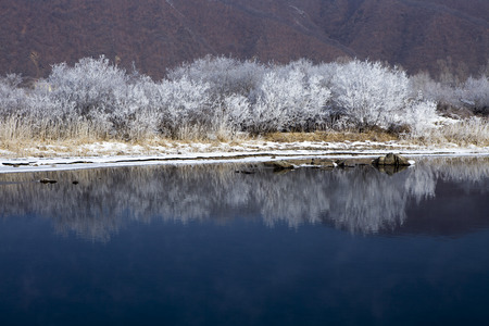 riverside scenery の写真素材