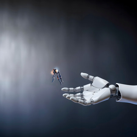 Robot big and small hand system concept Integration and coordination of intellectual technologyの素材