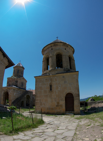 Old monastery Gelatiの写真素材