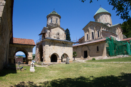 Old monastery Gelatiの写真素材