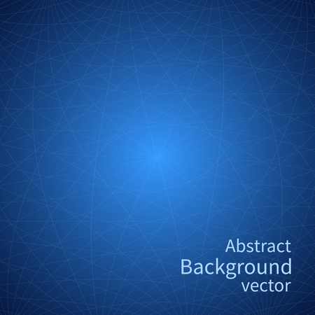 Abstract background vector. Lines on a blue background. Design graphic. Network background. Vector illustrationのイラスト素材