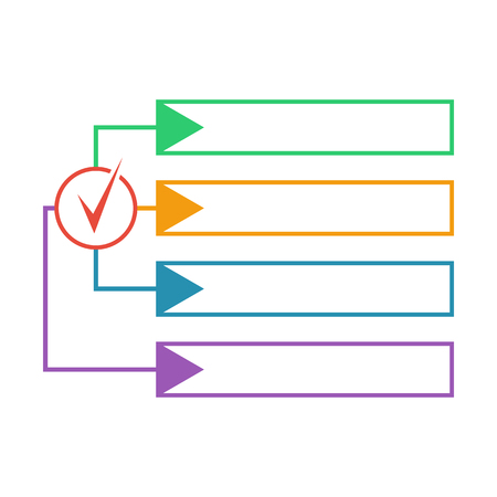 Option info graphics for information, statistics, annual report, notes. Banner for presentation. Forms for text, template.のイラスト素材