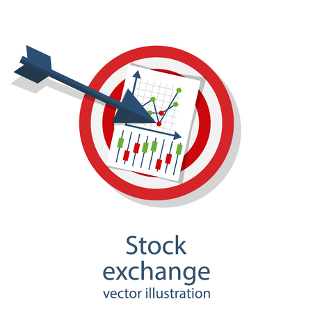 Stock exchange vectorのイラスト素材