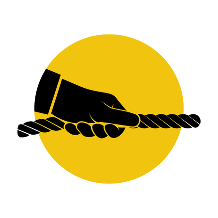 Pull rope iconのイラスト素材