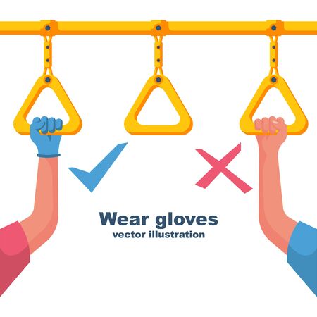 Precautions coronavirus covid-19 vectorのイラスト素材