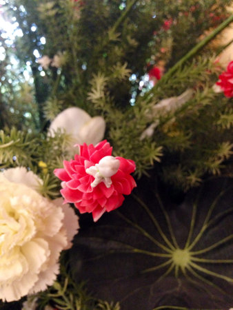 Thai handicraft flowers