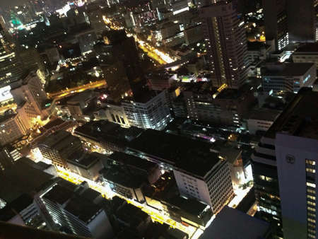Luminous path of Bangkok, thailand の素材