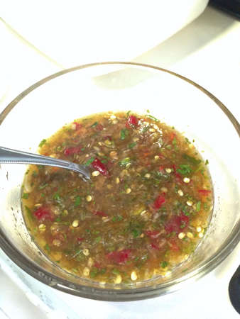 Spicy seafood sauceの素材