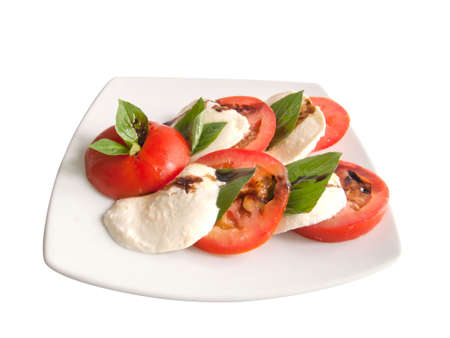 caprese salad, appetizer for healthyの写真素材