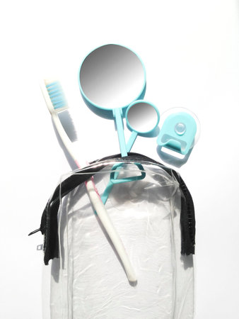 dental tool kits bagの写真素材