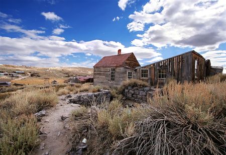 Bodie Ghost Townの写真素材