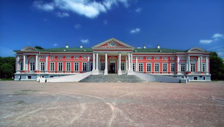 Kuskovo manor, Moscowの写真素材