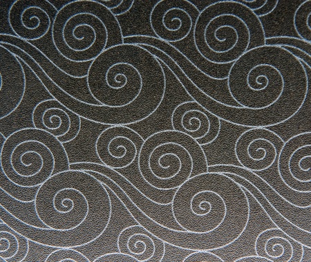 Seamless vintage wallpaper with floral ornament. の写真素材