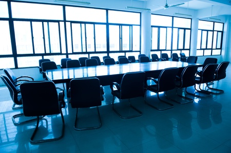 Empty business conference room interior.のeditorial素材