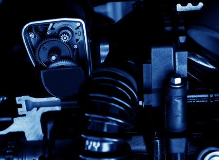 The powerful engine of the sailboat.