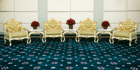 Luxurious conference room ready for audience.
の写真素材