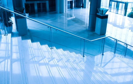 stairs in new modern building.のeditorial素材