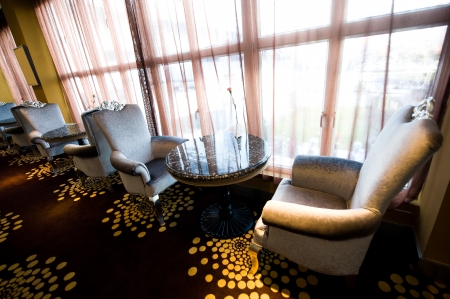 Inside of the coffee shop.のeditorial素材