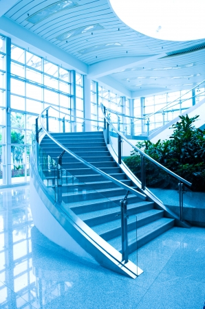 Modern architecture of large business conference center with blue tone.
のeditorial素材