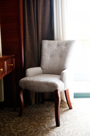 elegance chair in the room for restの写真素材