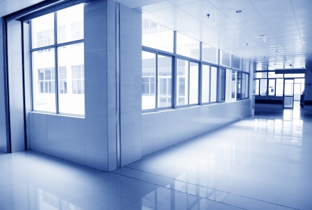 empty corridor in the  hospital.のeditorial素材