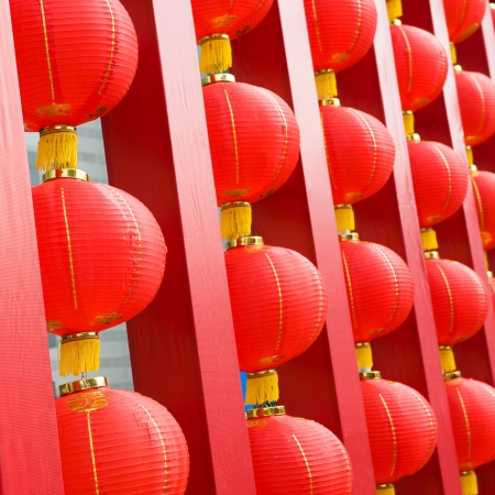 Red Lantern for Chinese festival. の写真素材
