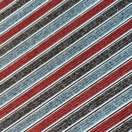 colorful textured striped fabric, carpet.の写真素材
