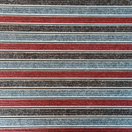 colorful textured striped fabric, carpet.の写真素材