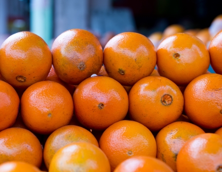 many fresh raw orange background.の写真素材