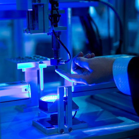 optical transducer in a modern plant.