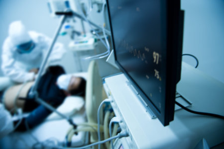 Team doctor working in operating room.